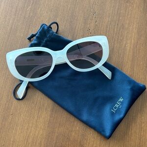 J. Crew Ivory Sunglasses